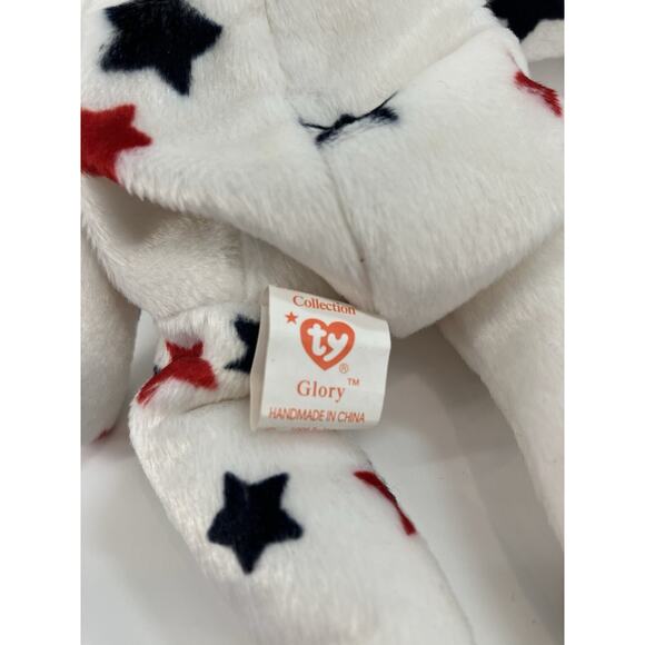 Ty Beanie Babies Patriotic Bear Bundle (3pcs) USA, Glory And Spangle - Picture 10 of 16